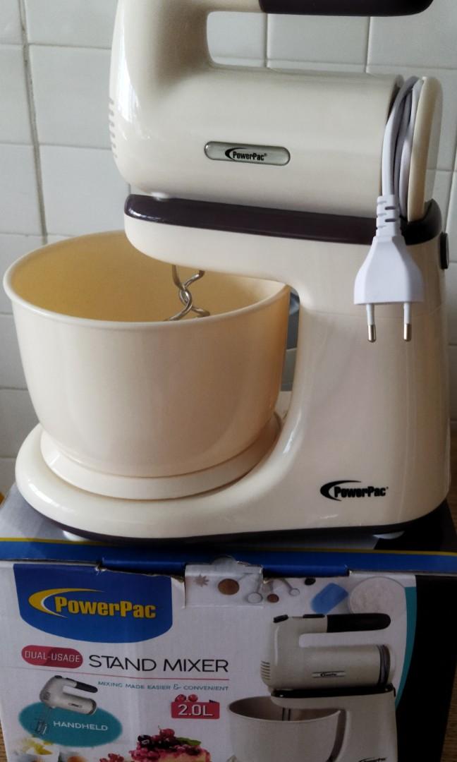 Powerpac stand mixer PPSM 208, TV & Home Appliances, Kitchen Appliances