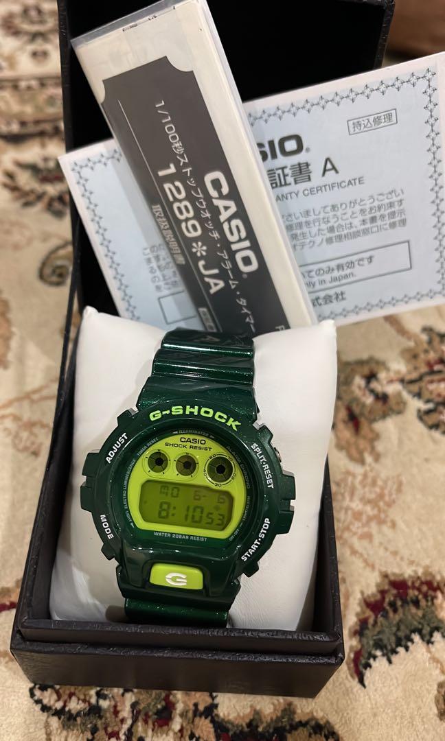 Preloved g shock dw6900cc3 rm1400 Men s Fashion Watches Accessories Watches on Carousell
