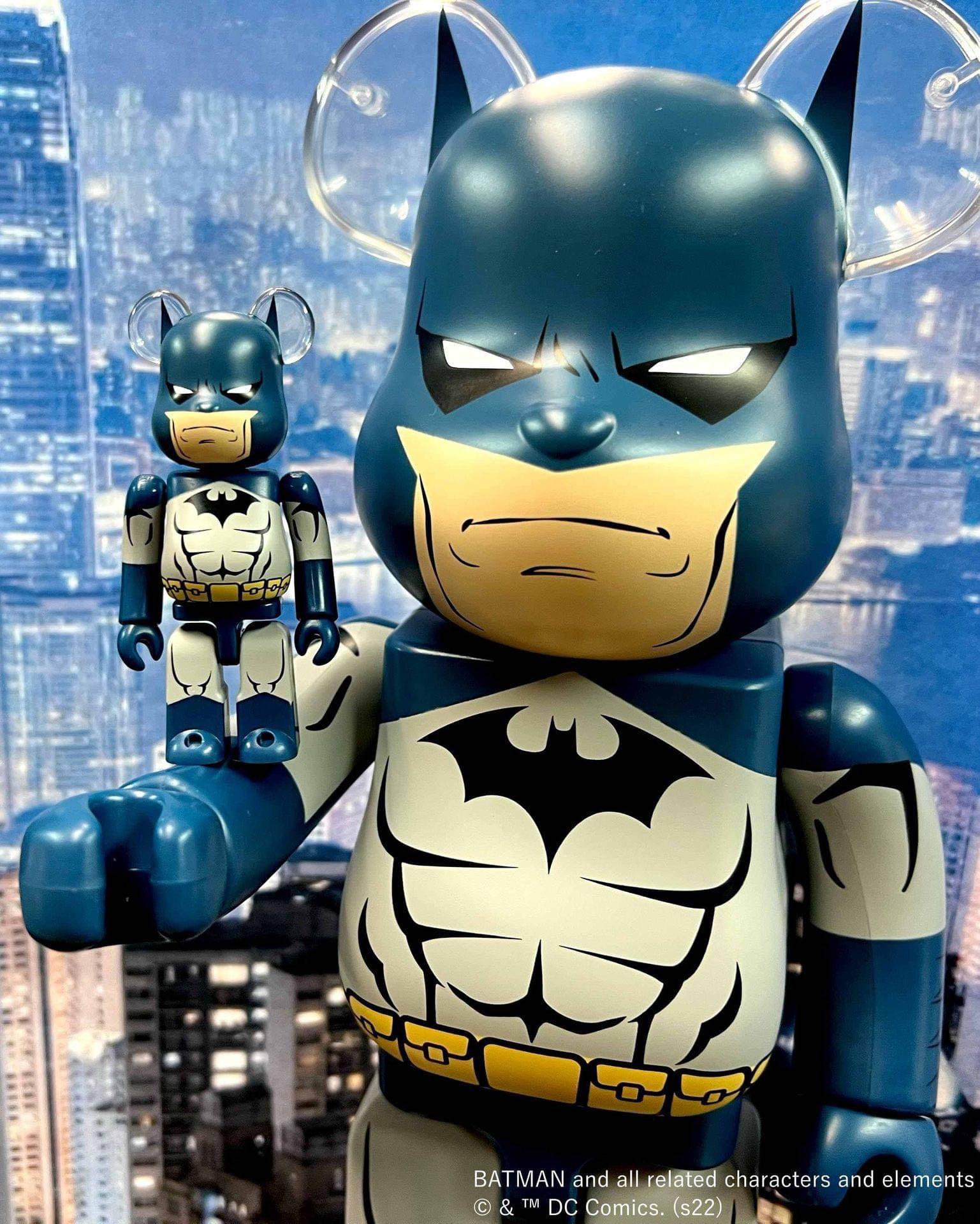 SEP218222: Medicom Toy BE@RBRICK BATMAN HUSH Ver. 1000
