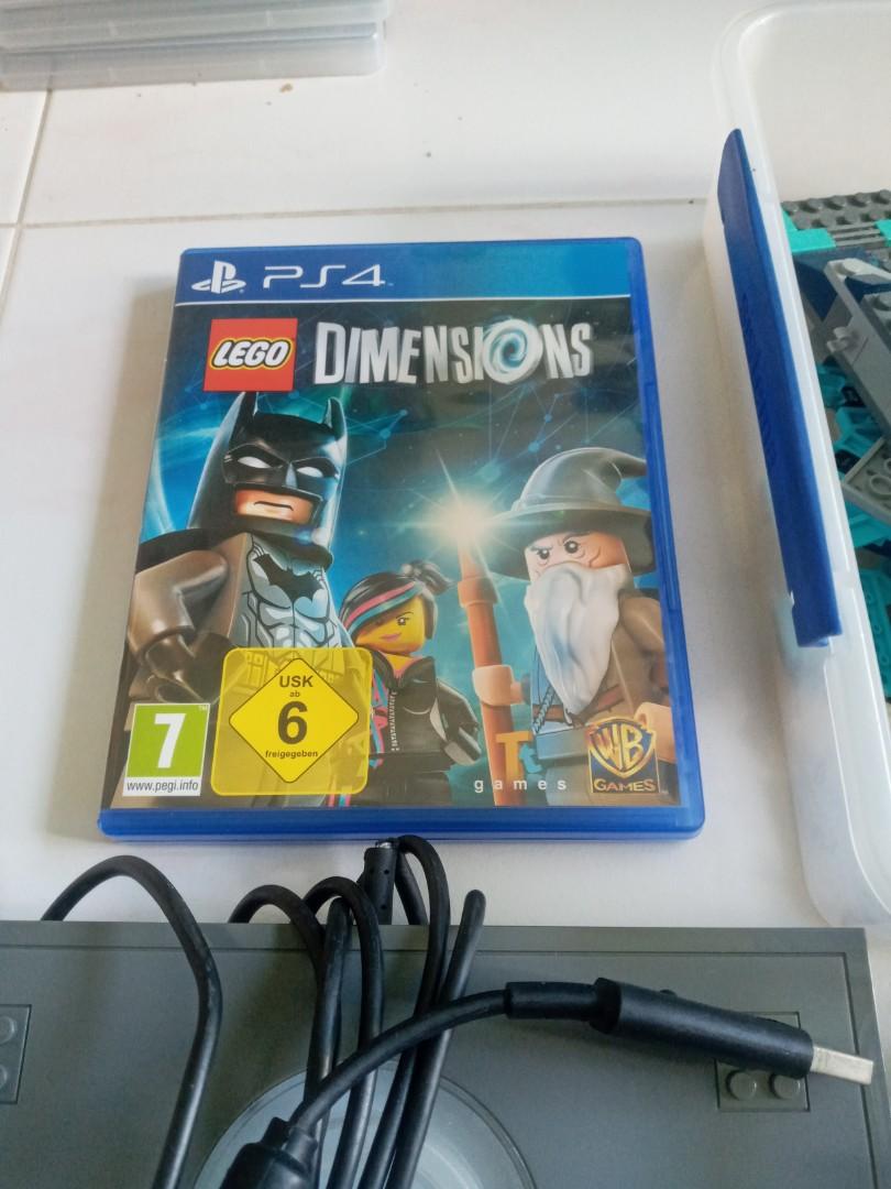 Ps4 lego dimensions, game , with lego lot, Video Gaming, Video Games