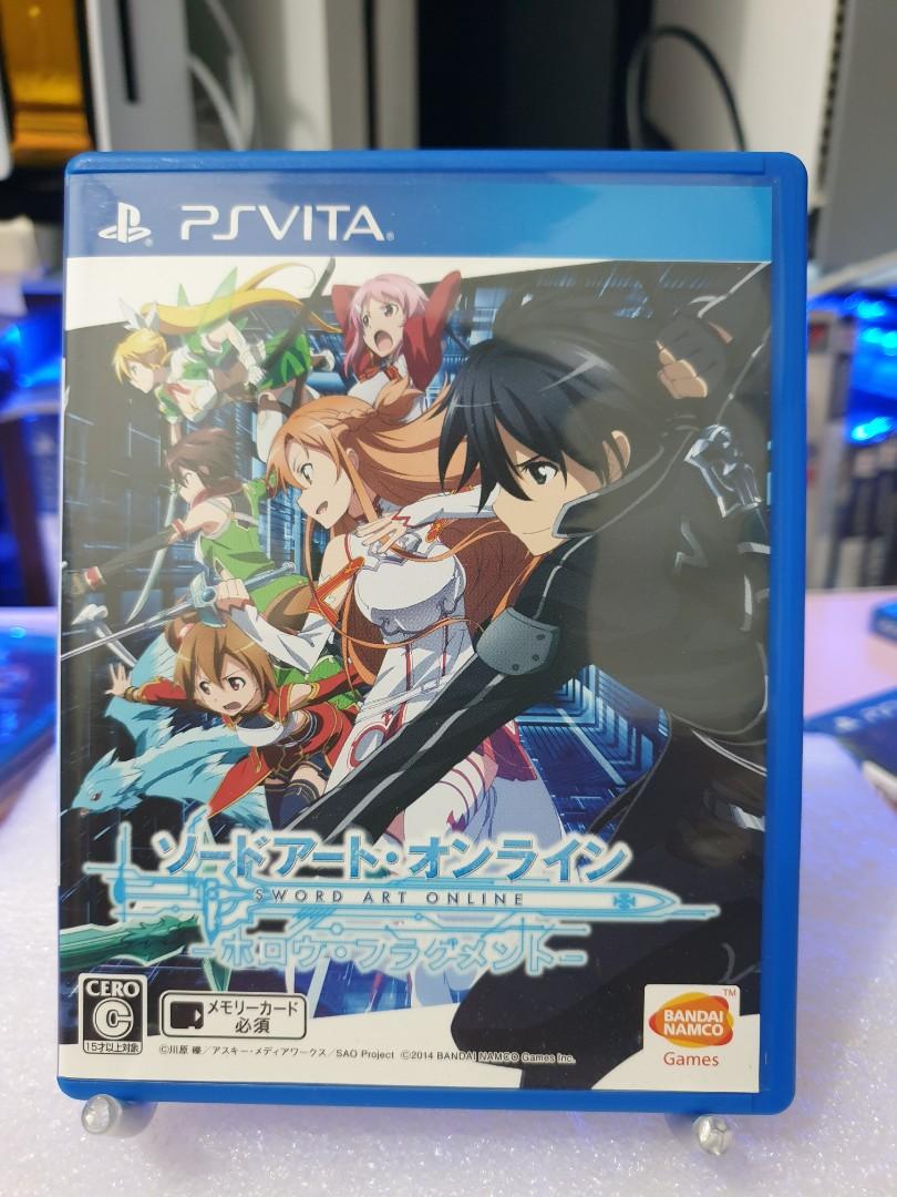Jeu PS VITA Sword Art Online Hollow Fragment - Édition Limitée Japonaise - Neuf Sous Blister