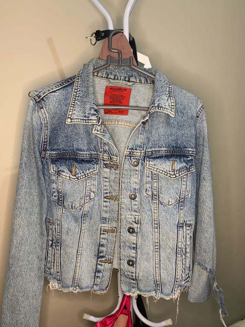 PULL AND BEAR DENIM JACKET ORIGINAL 