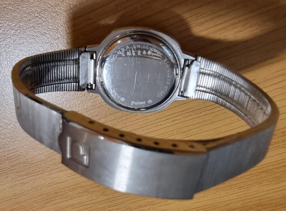 Pulsar ladies clearance stainless steel watch