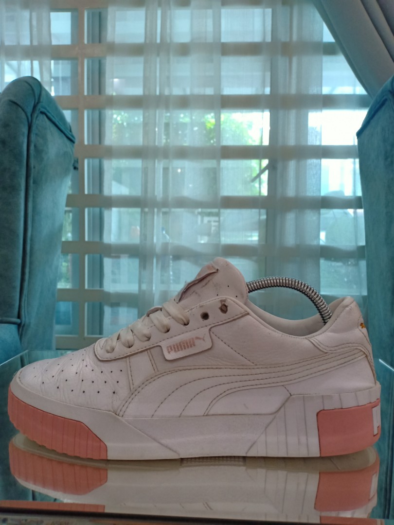Puma cali hot sale white uk