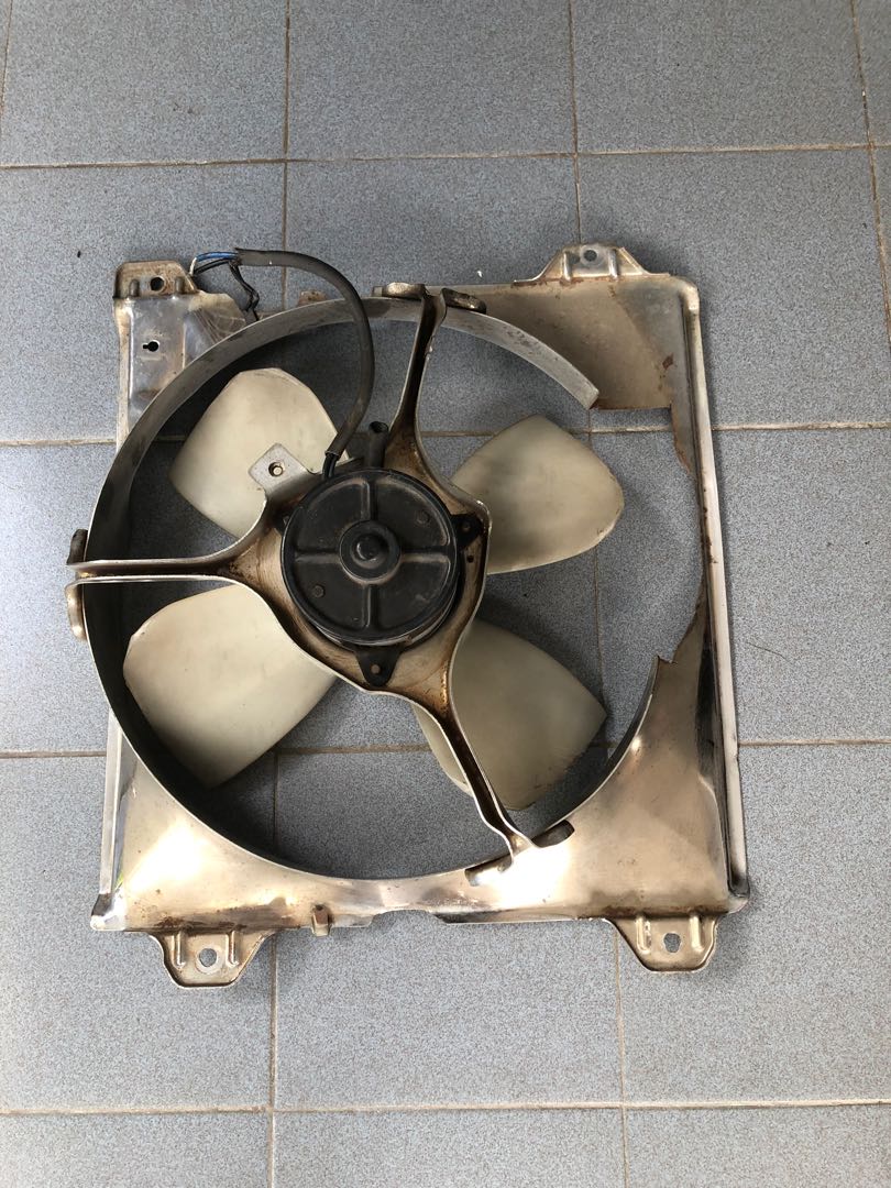 Radiator fan kipas motor besar wira satria, Auto Accessories on Carousell