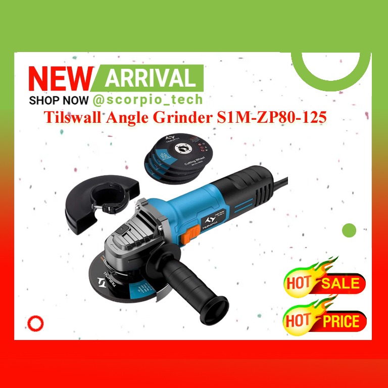 Tilswall on sale angle grinder