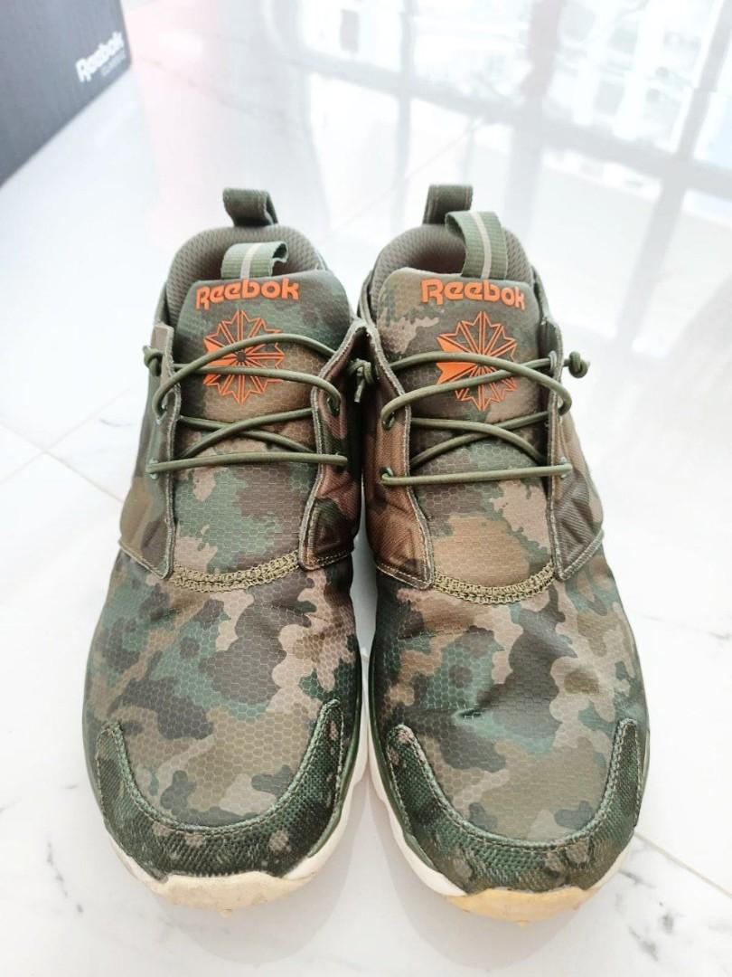 Camouflage reebok sneakers hotsell