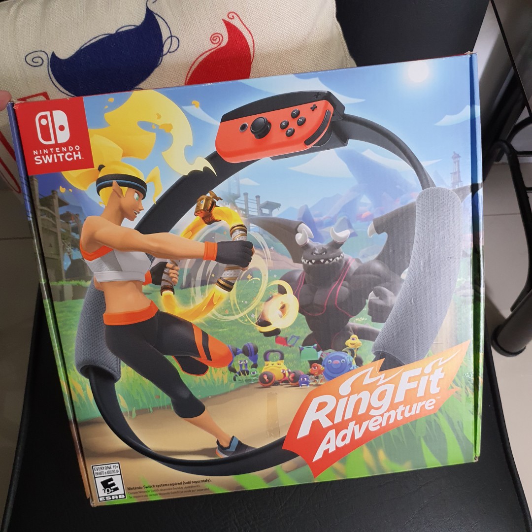 Ring Fit Adventure for Nintendo Switch, Video Gaming, Video Games, Nintendo on Carousell