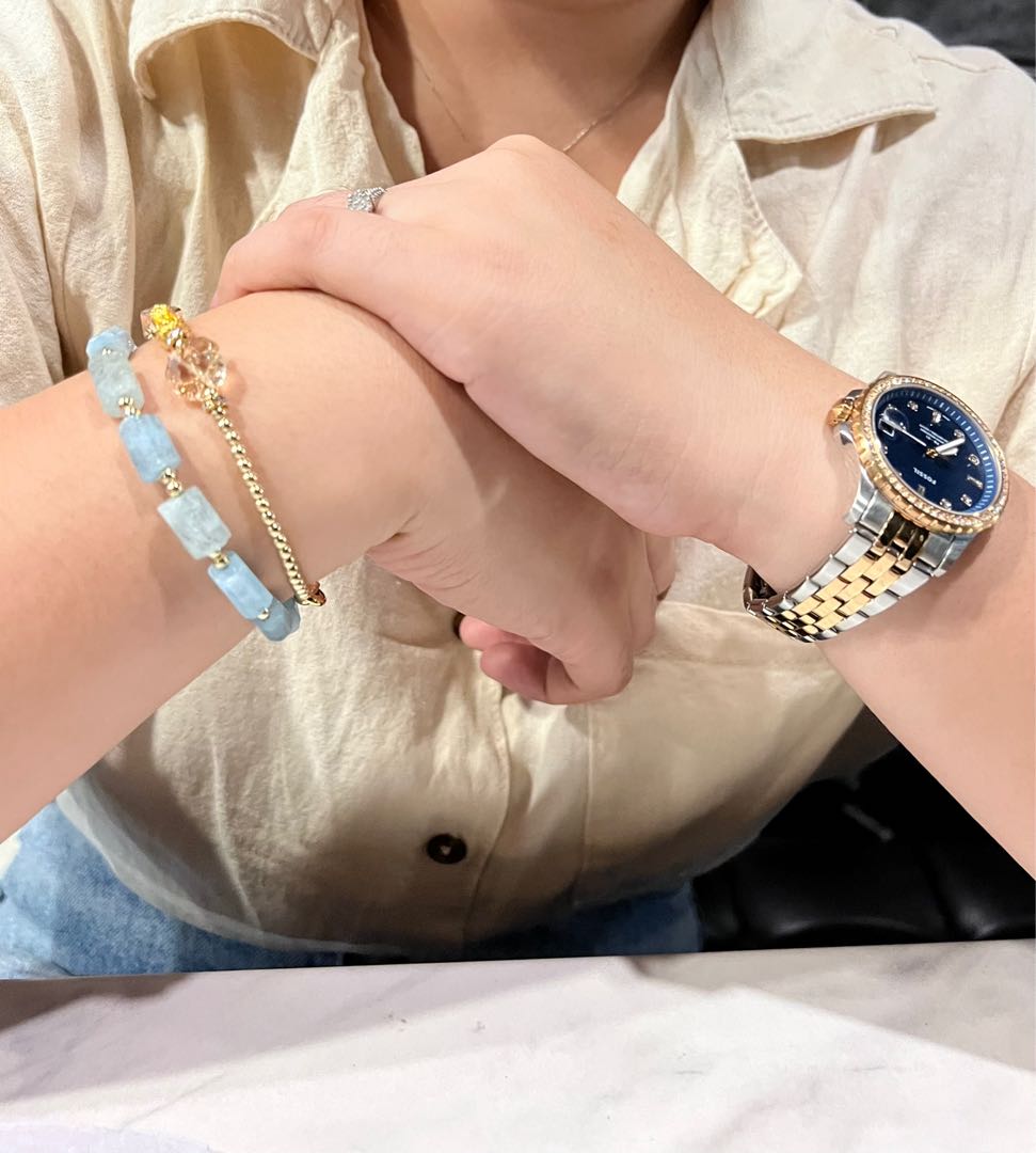 Rolex style Fossil watch preloved 