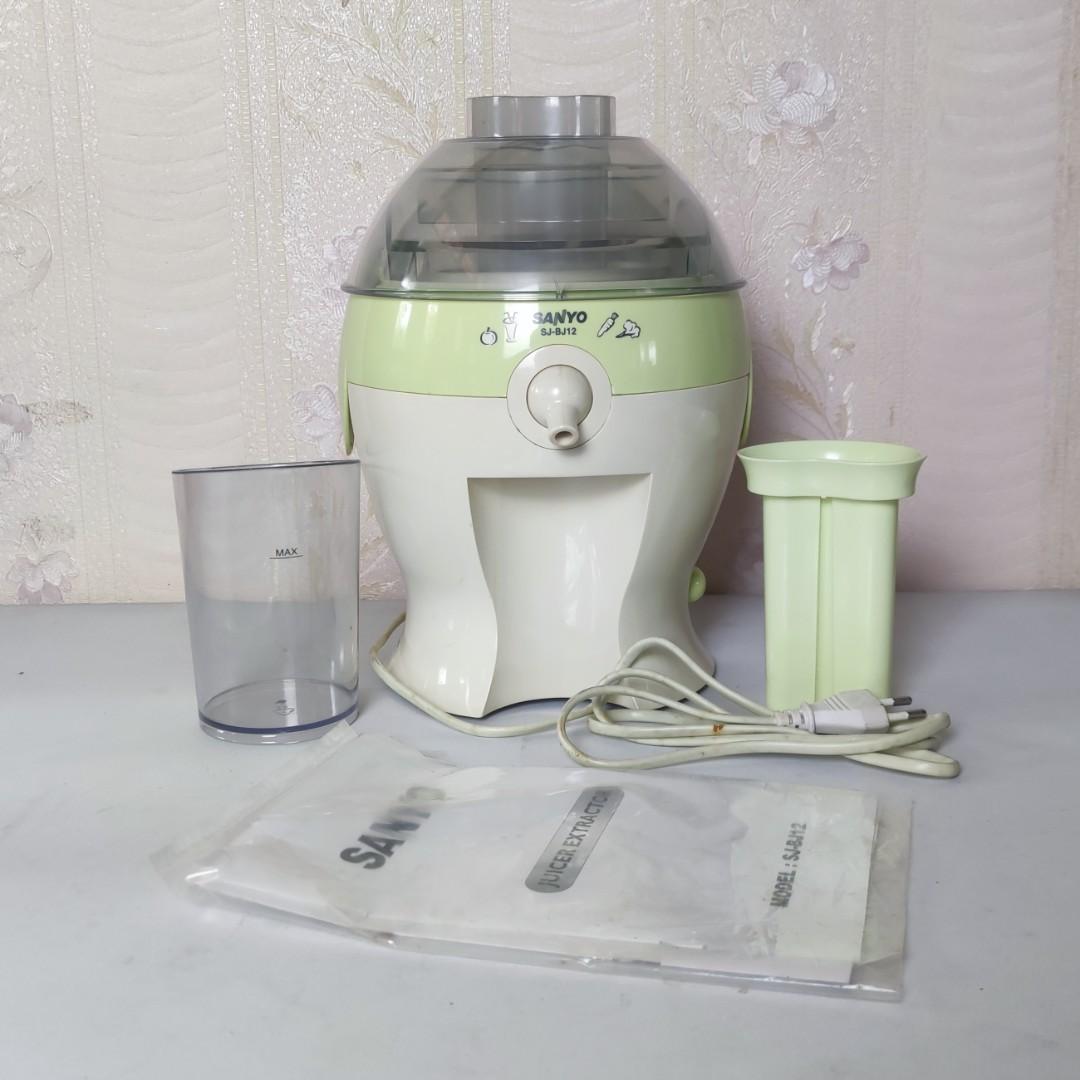 Sanyo juice extractor SJBJ12, Kitchen & Appliances di Carousell