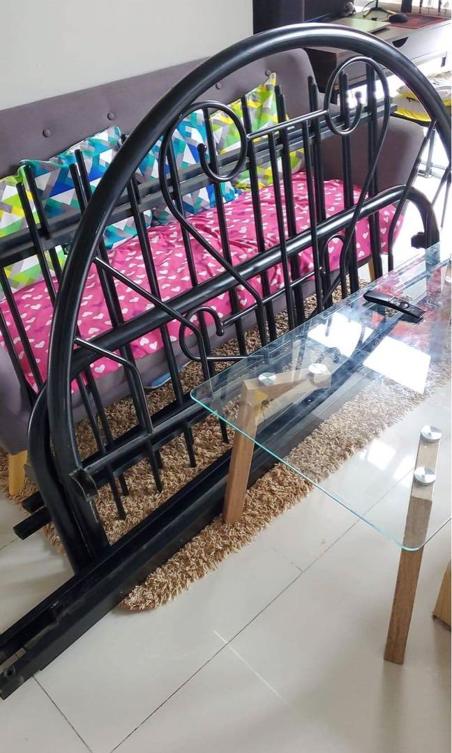 Secondhand Queen size Bed Frame, Furniture & Home Living, Furniture