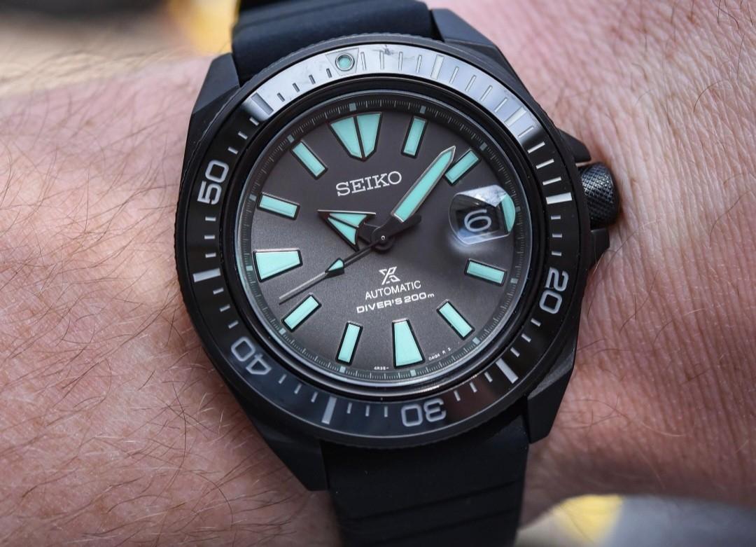 Seiko Prospex SRPH97K1 Black Series Night Vision Automatico Limited Edition  Samurai, Men's Fashion, Watches & Accessories, Watches on Carousell