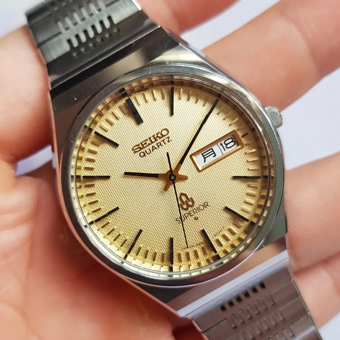 Seiko Quartz Superior 4883-8001, Men's Fashion, Watches & Accessories,  Watches on Carousell