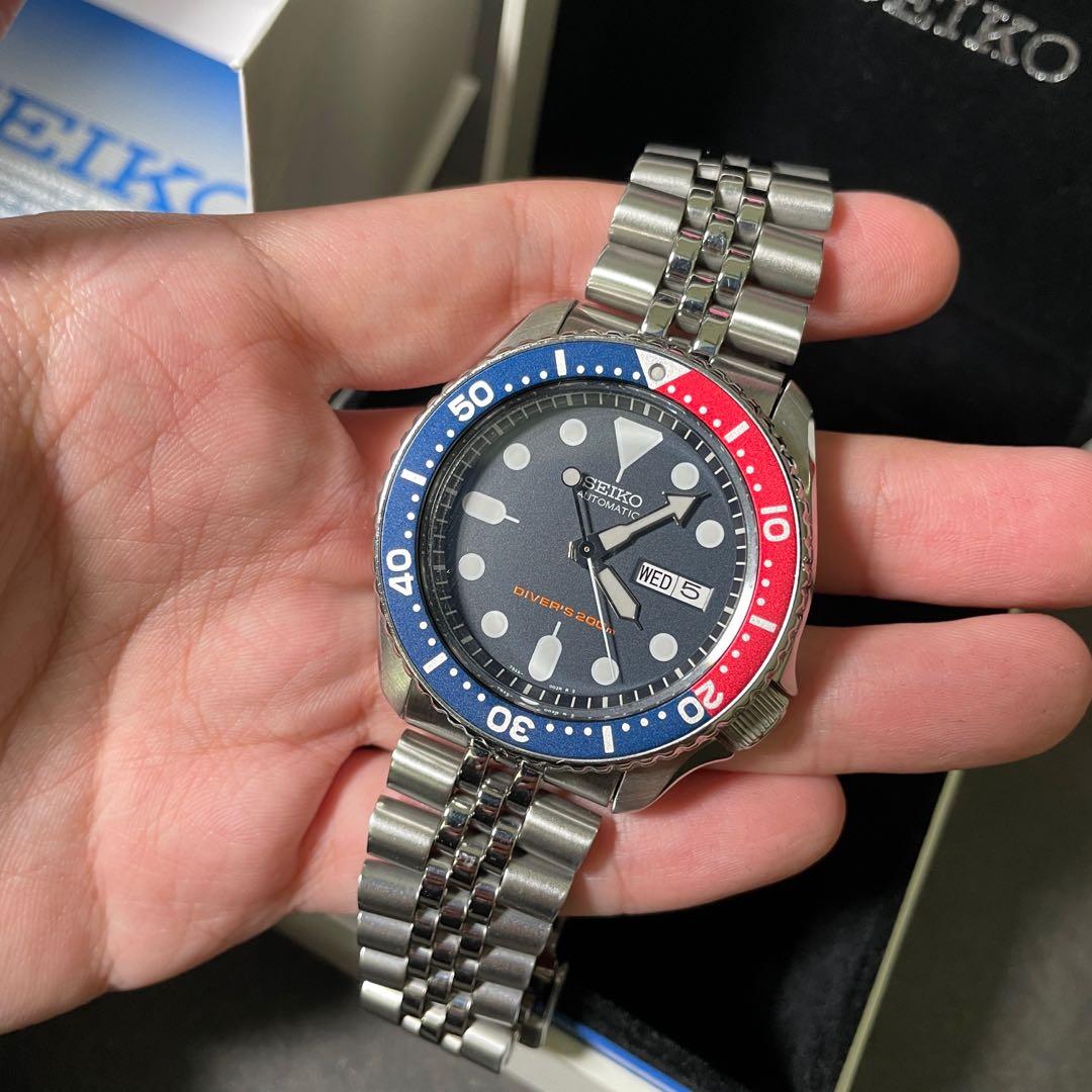 Seiko SKX009 Pepsi, Men's Fashion, Watches & Accessories, Watches on  Carousell