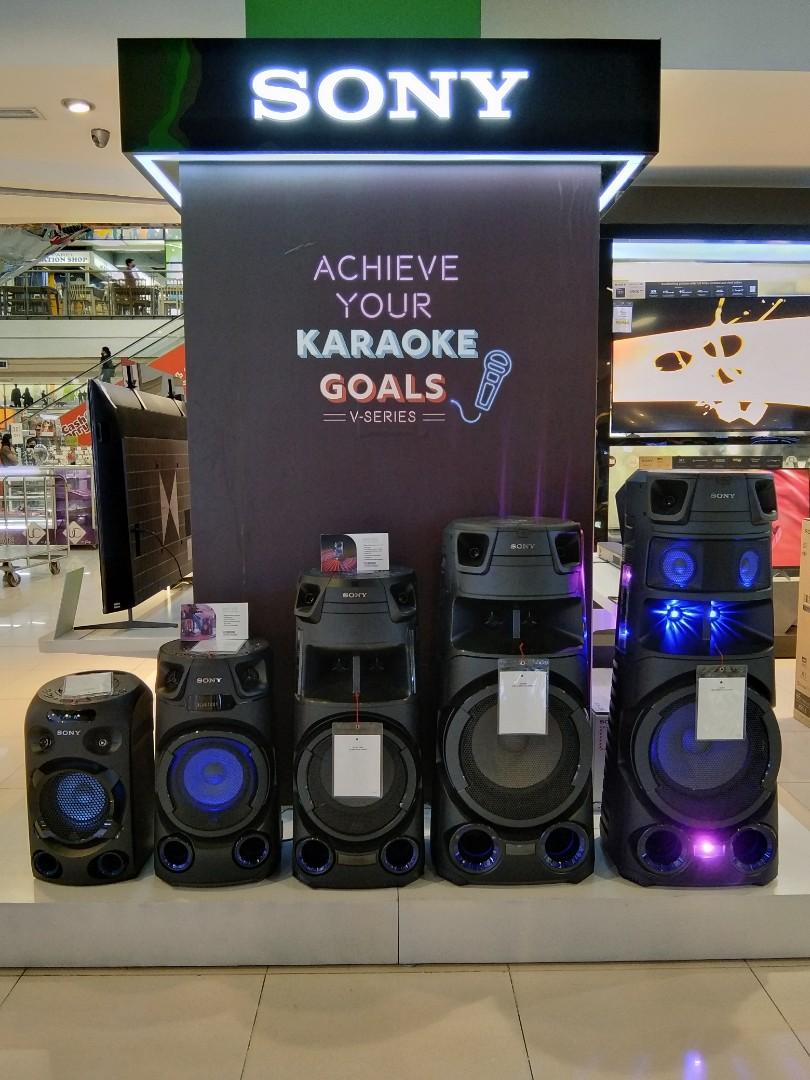 Sony Speaker System 🔊 (Category: Soundbars, Speakers & Amplifiers) located in Makati City. Submitted by triplerhomeappstrading (Listing ID 1164891050, Image 1). Description: ‼️Sony One Box Audio Speaker System🔊 Brand New and Sealed Unit 🪛1year warranty on part's and service 🔊MHC-V02 (CD player) Srp:10,999 Cash:9,790 🔊MHC-V13D Srp:13,999 Cash:12,290 🔊MHC-V43D Srp:23,999 Cash:20,990 🔊MHC-V73D Srp:31,999 Cash:27,490 🔊MHC-V83D Srp:36,999 Cash