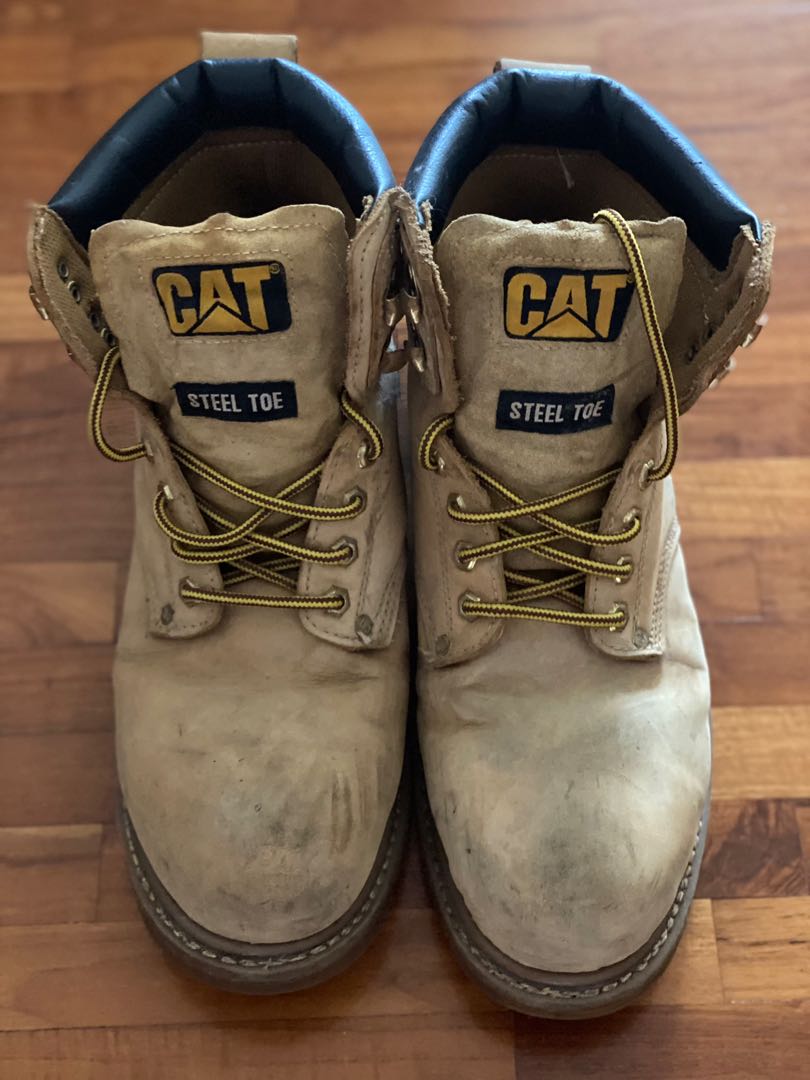 Steel toe shop caterpillar boots