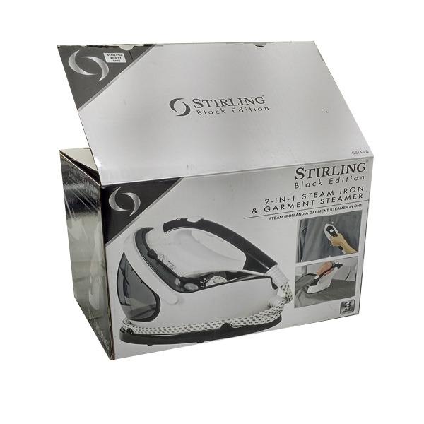 STIRLING 2IN1 Steam Iron & Garment Steamer GS14, TV & Home Appliances
