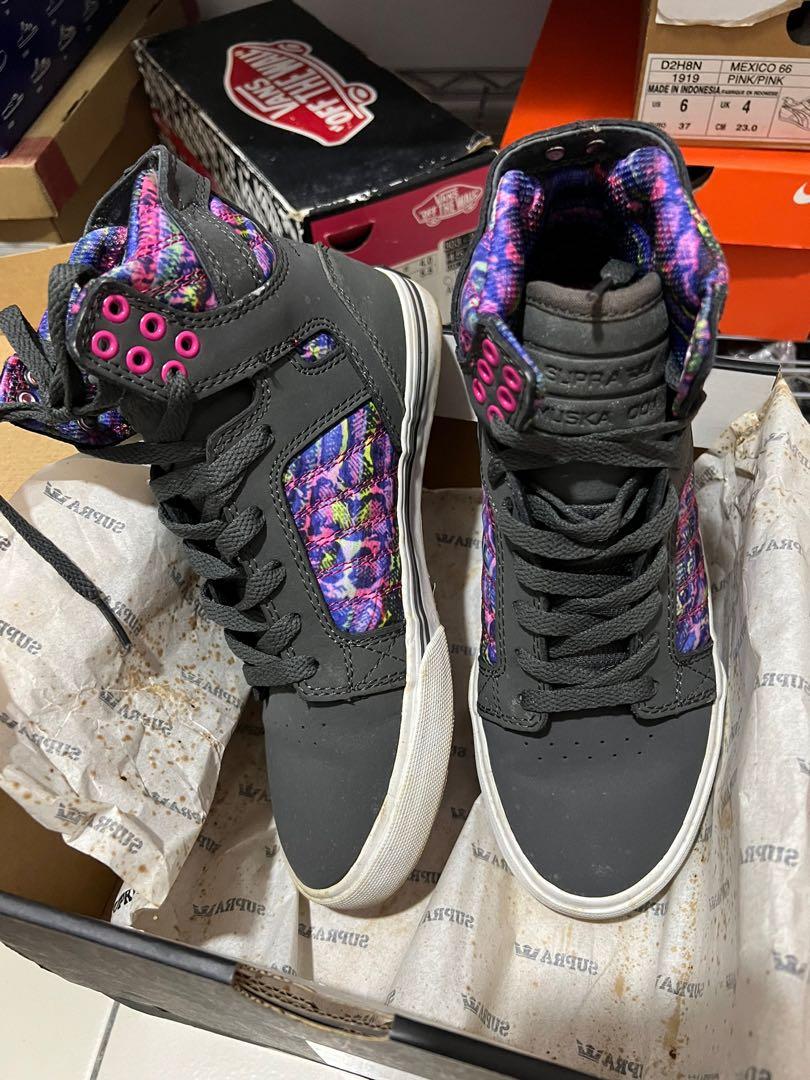 Supra womens wrestling skytop mesh trainer