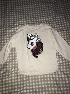 sweater anak H&M unicorn