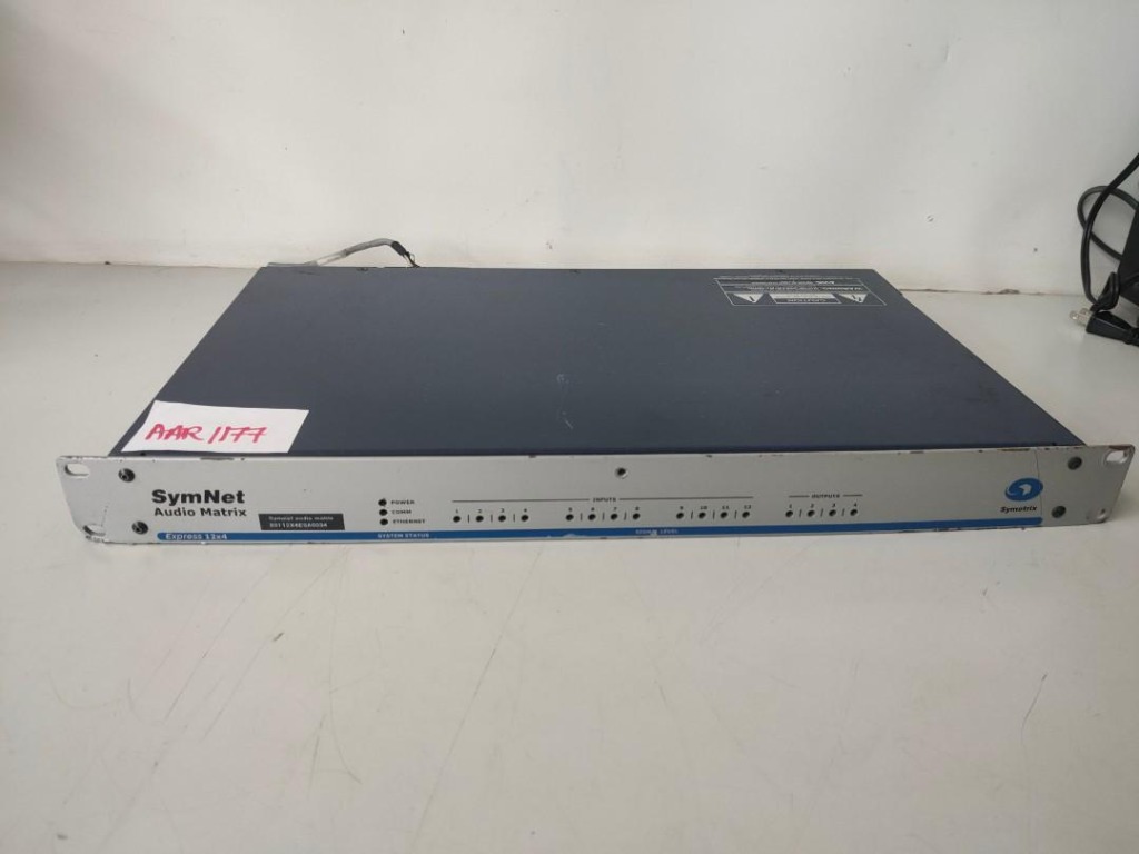 SymNet Express 12x4 Audio Matrix Switch for sale @$120 each (AAR 1177 ...