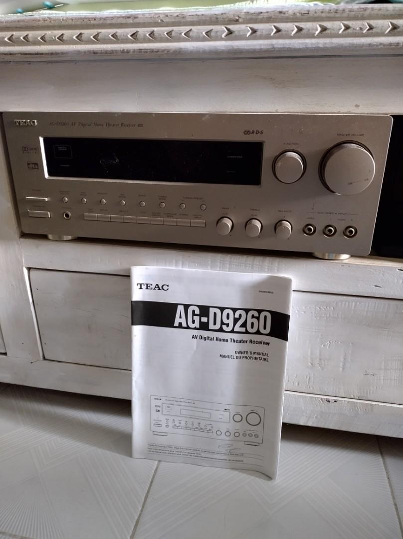 Teac av digital home theater receiver, 音響器材, Soundbar、揚聲器、藍牙喇叭、耳擴