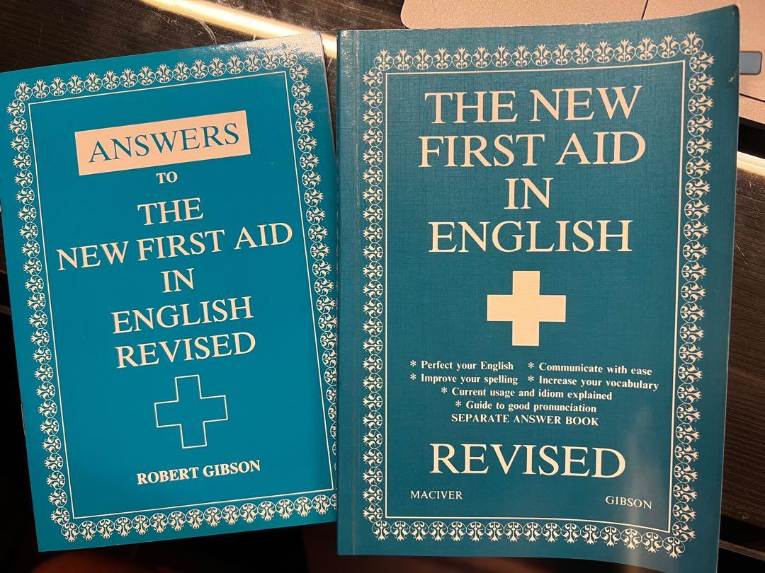 The new first aid in english, Hobbies & Toys, Books & Magazines