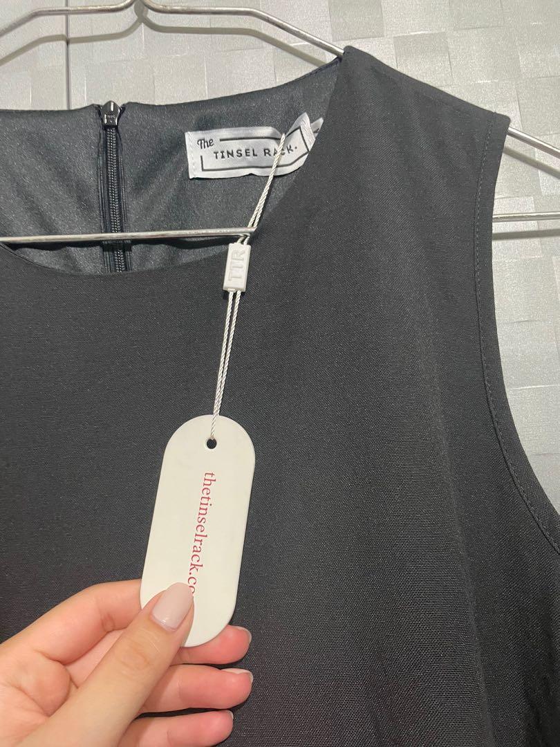 The Tinsel Rack Jonah Cut Out Dress (Black), Women's Fashion, Dresses & Sets, Dresses on Carousell