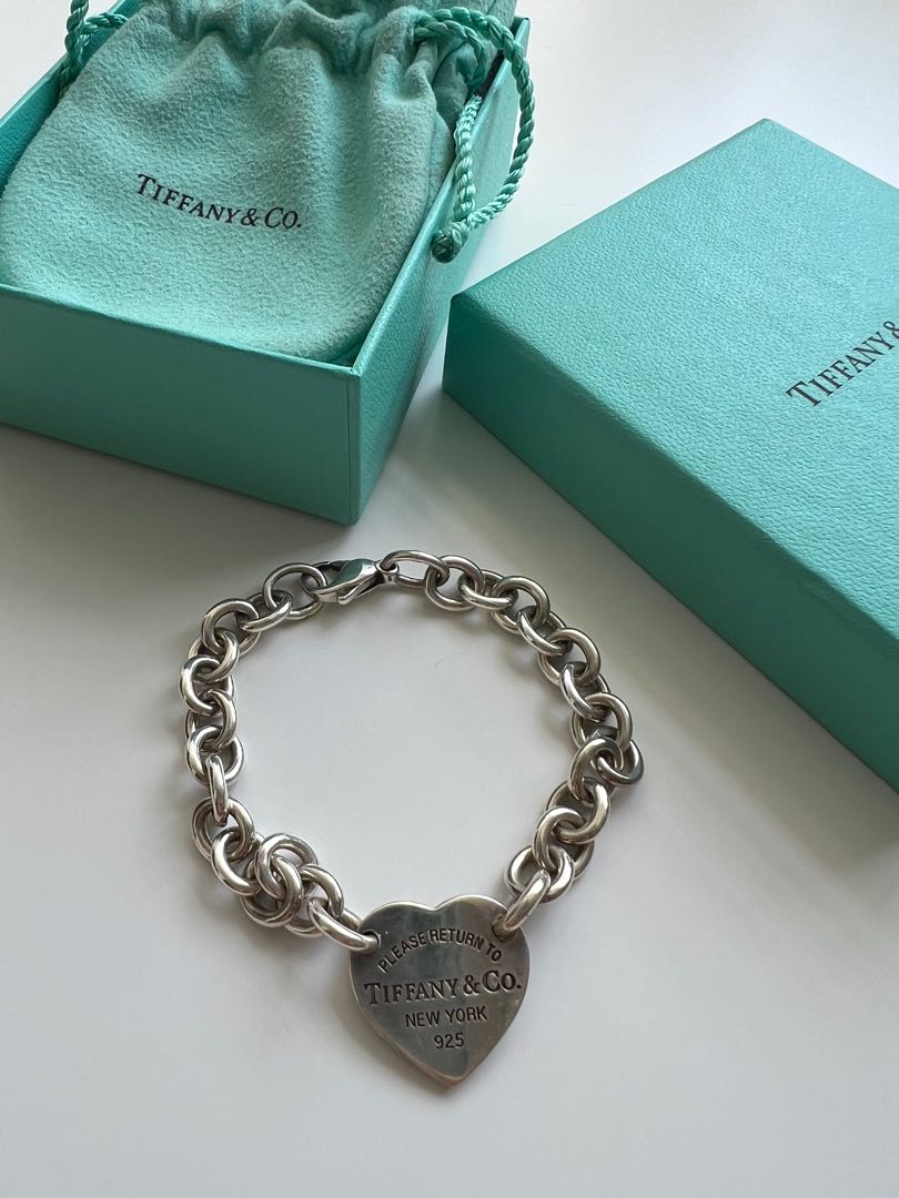 Tiffany \u0026 Co Heart Tag Bracelet, Women 