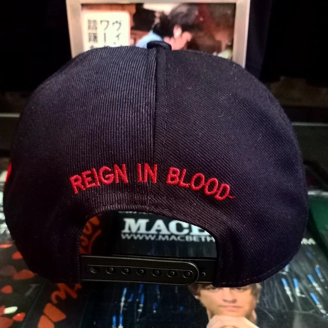 topi band SLAYER snapback, Fesyen 