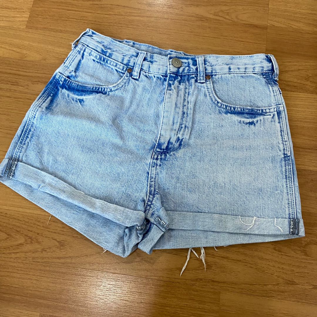 Topshop Moto Denim Shorts, Women's 