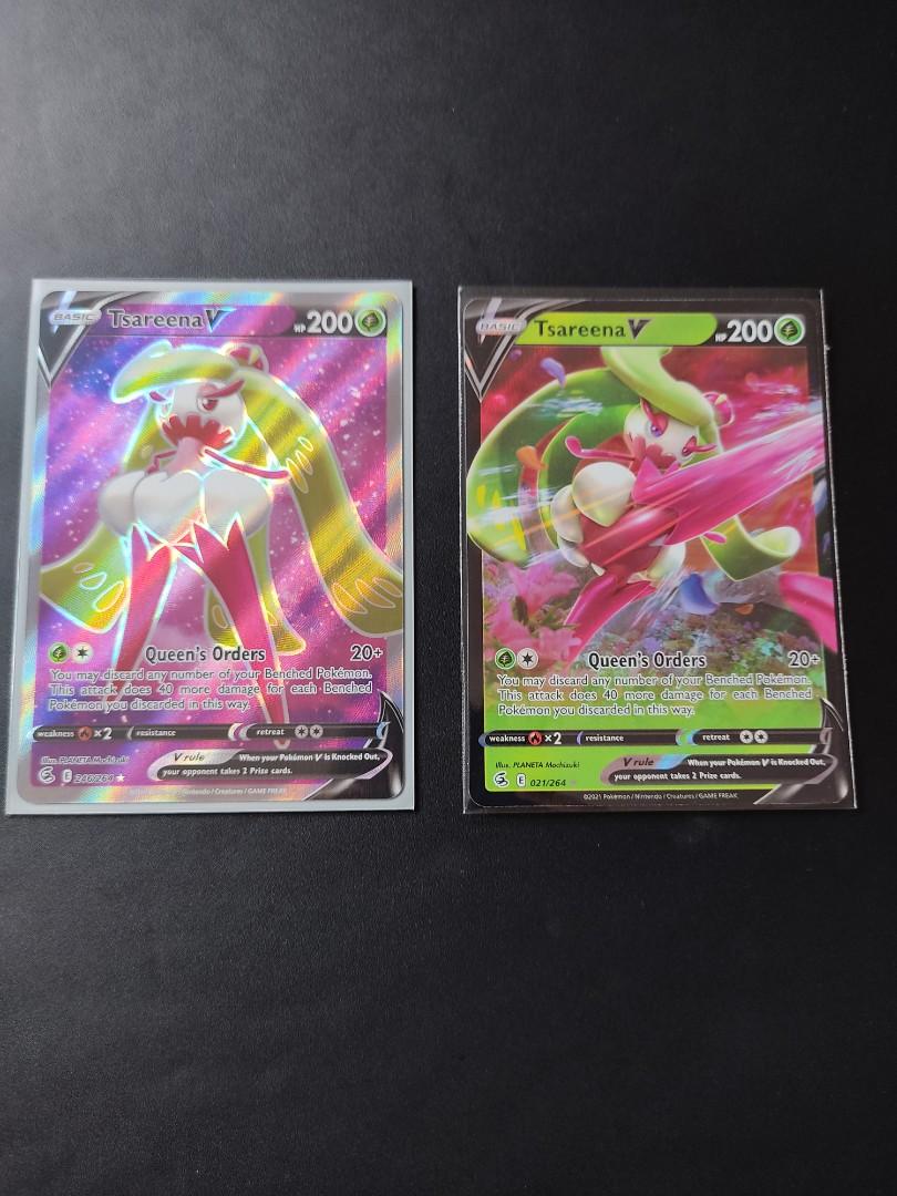 Tsareena V Pokemon cards, Hobbies & Toys, Toys & Games on Carousell Tsareena V Pokemon cards, Hobbies & Toys, Toys & Games on Carousell