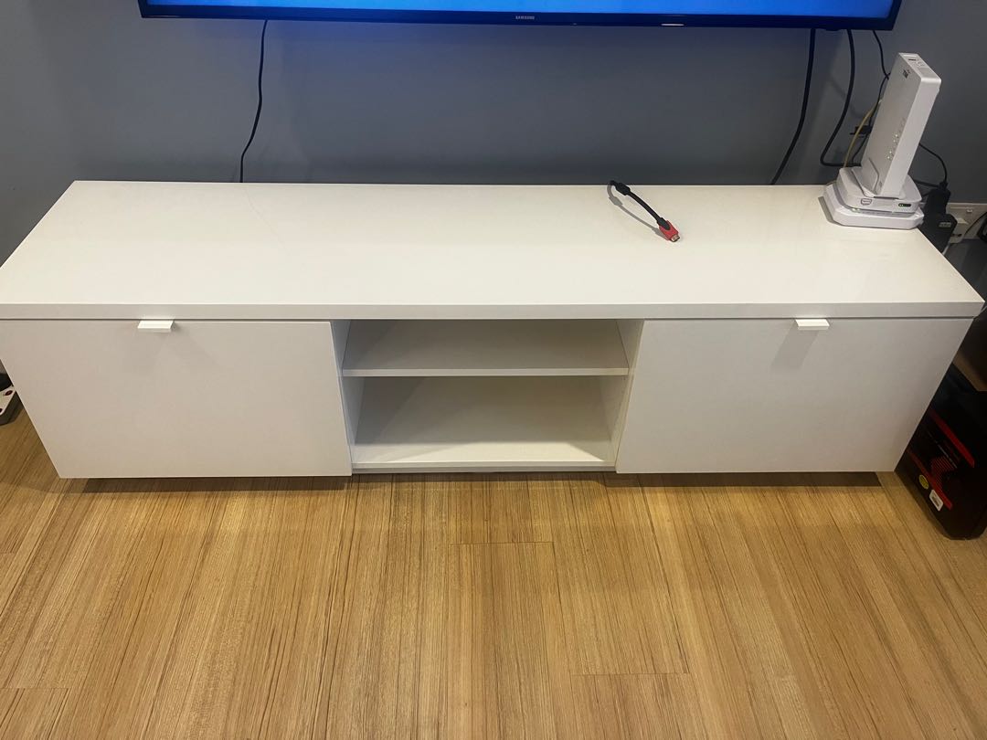 TV IKEA BYAS, Furniture & Home Living, Furniture, Shelves