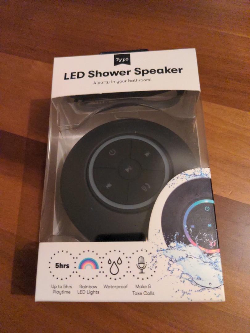 Typo LED Shower Radio, Audio, Portable Music Players on Carousell
