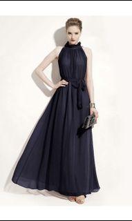 BNWT VANSA Chiffon Maxi Dress