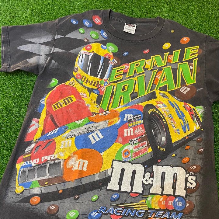 Vintage 1999 Nascar Ernie Irvan Power Unleashed M&Ms Racing Team ...