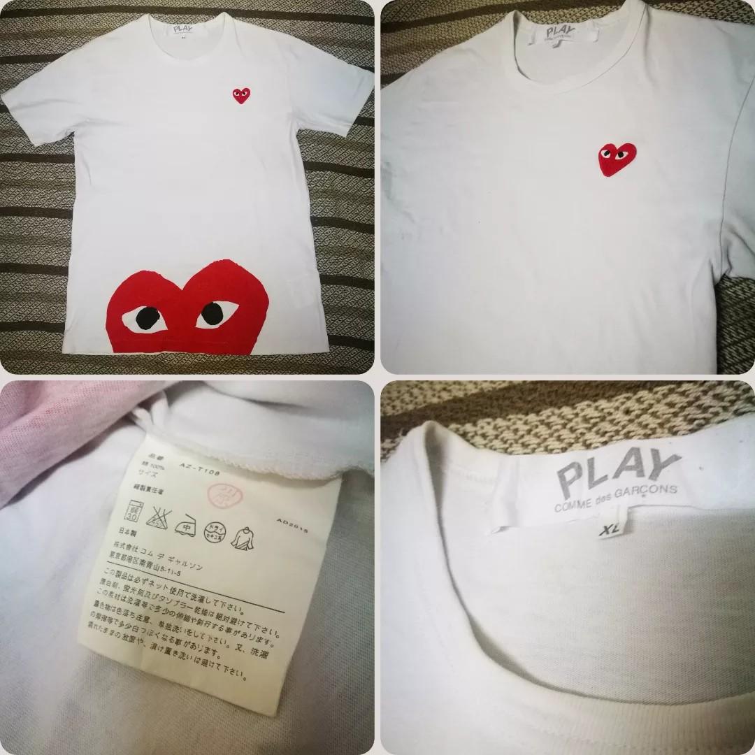 Comme des sale garcons play vintage