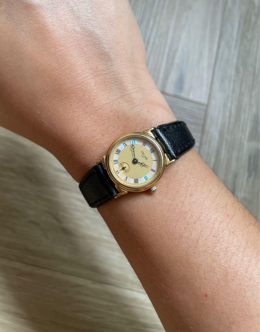 Vintage Celine watch, Luxury, Watches on Carousell
