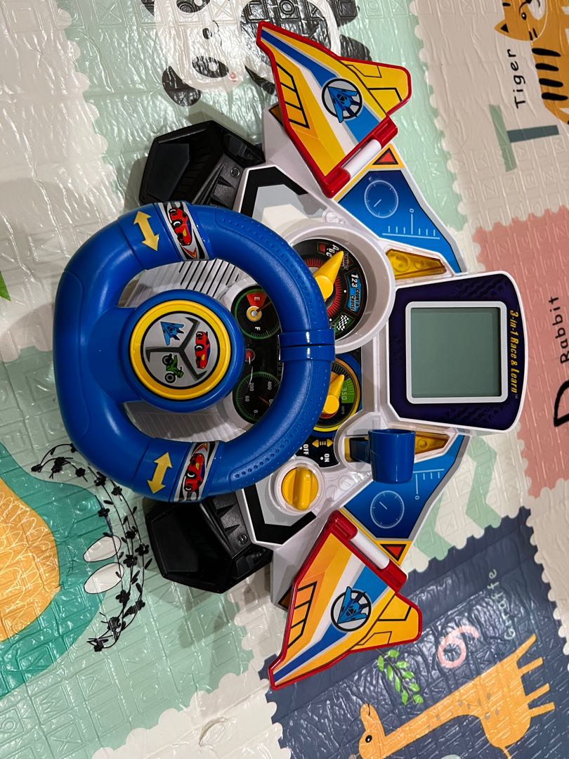 Vtech 3 in 1 Race And Learn, Hobbies & Toys, Toys & Games on Carousell