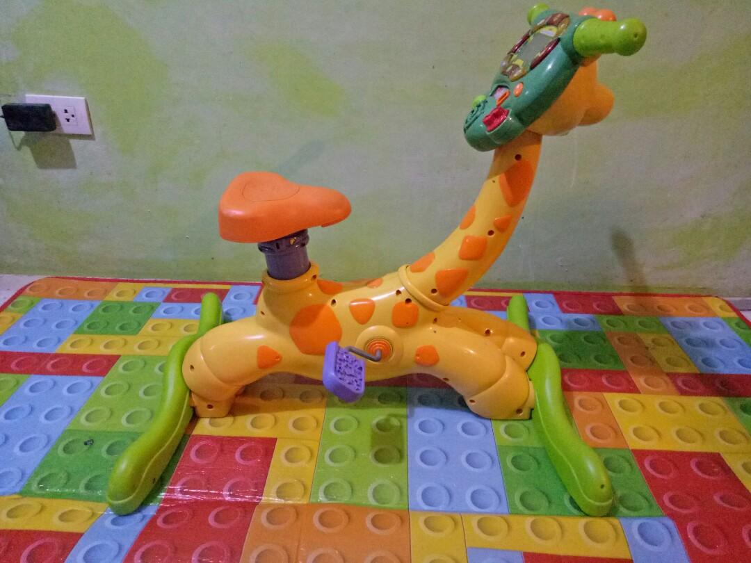 VTech Giraffe Ride & Learn Stationary Bike, Babies & Kids, Infant