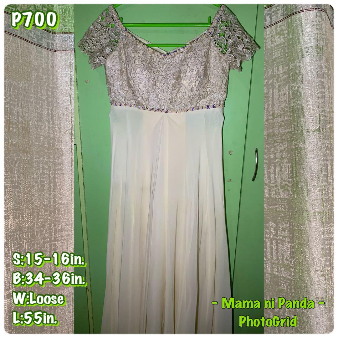 Wedding Dress Ninang Dress Filipiniana Barong Women s Fashion