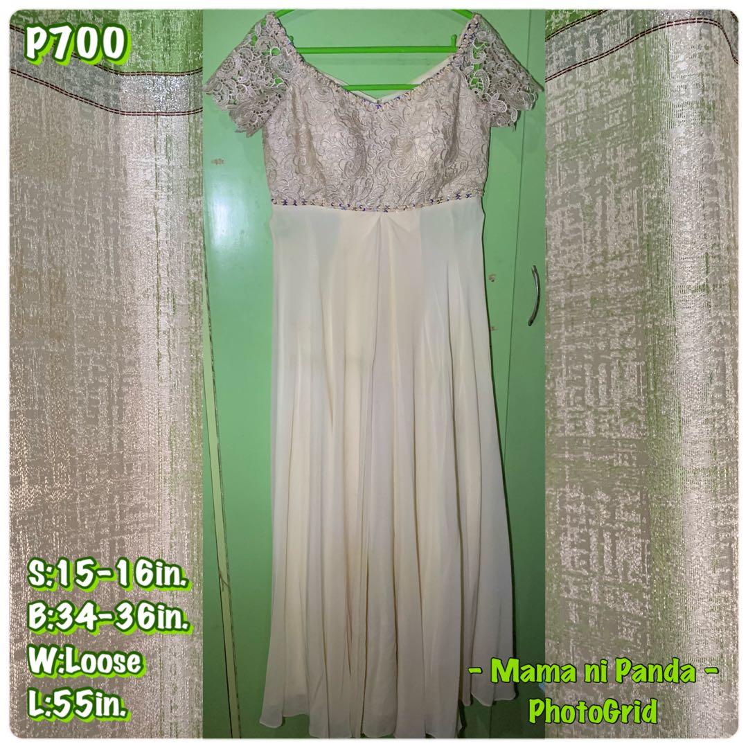 Ninang dress in divisoria online