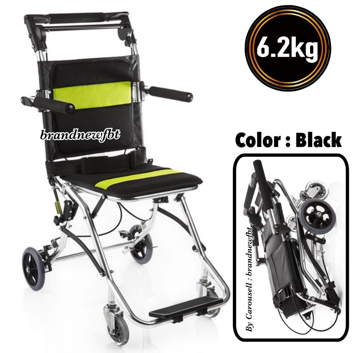 Brand New Self collect promotion Blue Wheelchair Portable Push Chair