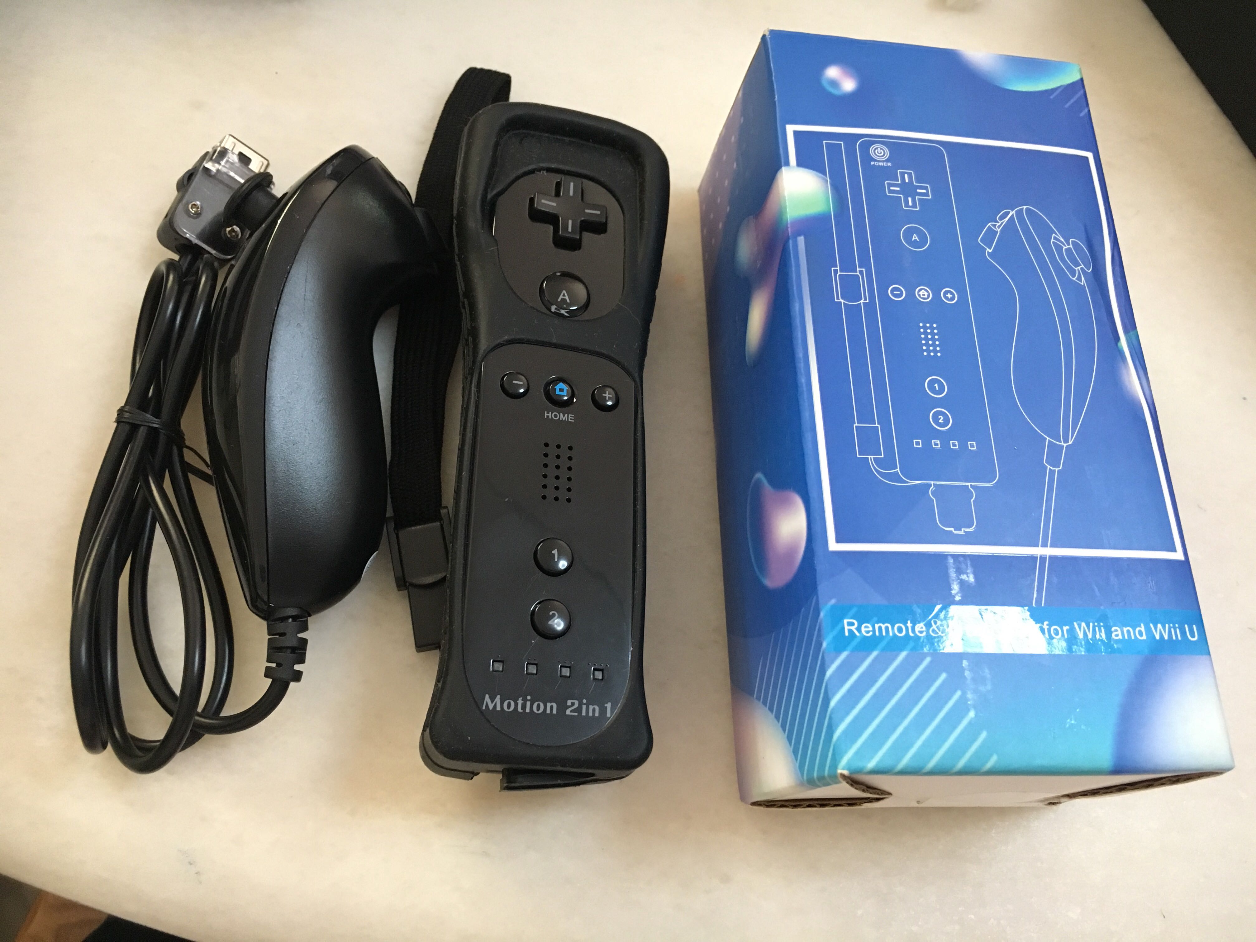 Wii controller with Nunchuk, Video Gaming, Gaming Accessories