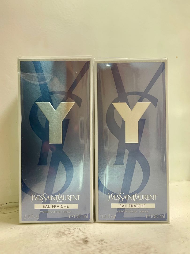 YSL Y Eau Fraiche 100ml (BNIB), Beauty & Personal Care, Fragrance