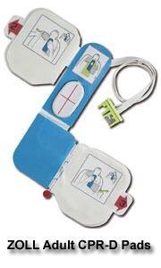 ZOLL CPR-D Padz for ZOLL AED Plus AED & ZOLL AED Pro (REF#8900-0800-01)