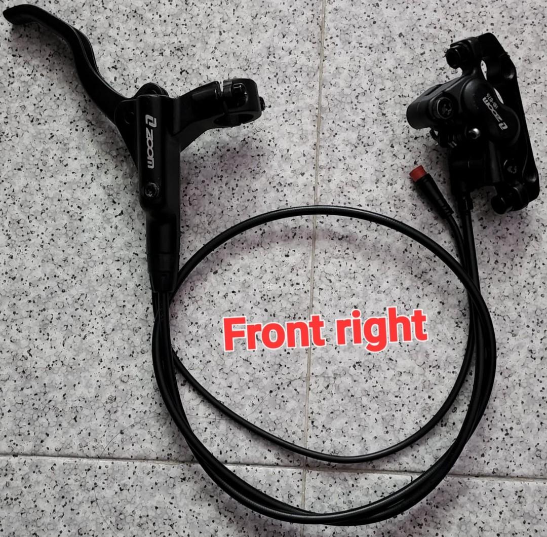 Zoom HB876 Hydraulic brake with sensor 4 Piston brake, Sports