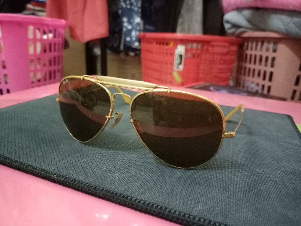 1937-1987 RAY-BAN B&L THE GENERAL 50th ANNIVERSARY GOLD AVIATOR, Men's  Fashion, Watches & Accessories, Sunglasses & Eyewear on Carousell
