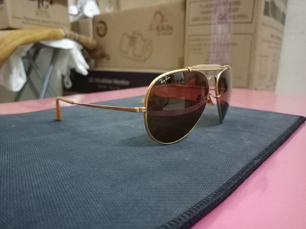 1937-1987 RAY-BAN B&L THE GENERAL 50th ANNIVERSARY GOLD AVIATOR, Men's  Fashion, Watches & Accessories, Sunglasses & Eyewear on Carousell