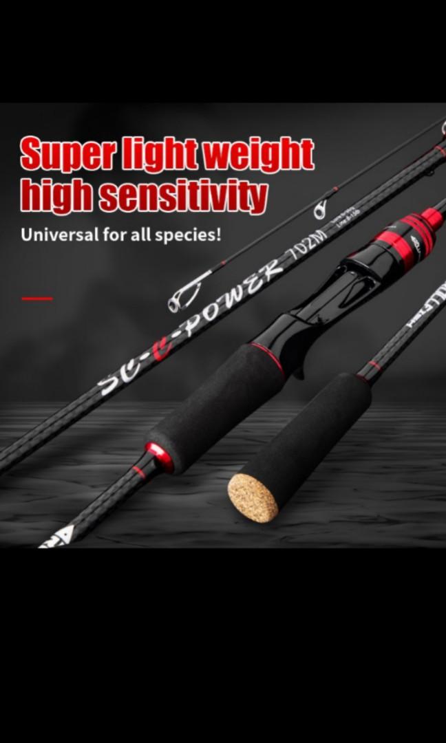 2.1M spinning fishing rod (2 tips) ( Father day clearance sales
