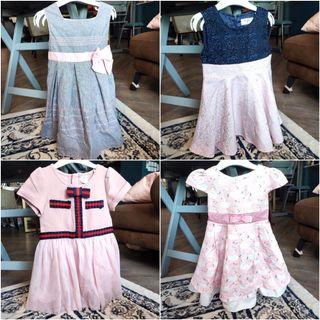 3-5yo Korean Dresses for Girls